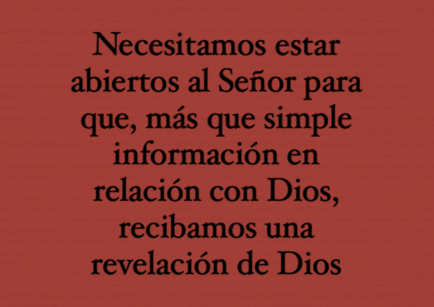 Revelación de Dios